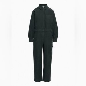Aritzia Wilfred Free Kal Denim Cotton Utility Jumpsuit